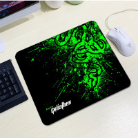Килимок 200*240 тканинний RAZER 3, товщина 2 мм, колір Black/Green, Пакет