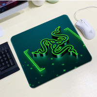 Килимок 200*240 тканинний RAZER 9, товщина 2 мм, колір Black/Green, Пакет
