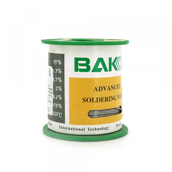 Припій BAKU дротяний Solder wire BK10006 100G DIA 0,6mm (100g)