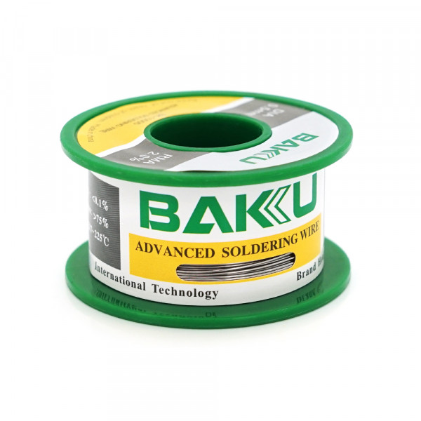 Припій BAKKU дротяний Solder wire BK10005 DIA 0,5mm (40g), OEM