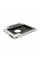 Адаптер підключення HDD 2.5 '' 9.5 mm в відсік приводу ноутбука SATA / mSATA (HDC-25), корпус aluminum+plastic, Blister, Q100