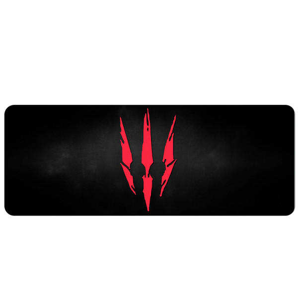 Килимок 300*800 тканинний Witcher 3 з боковою прошивкою, товщина 2 мм, Пакет