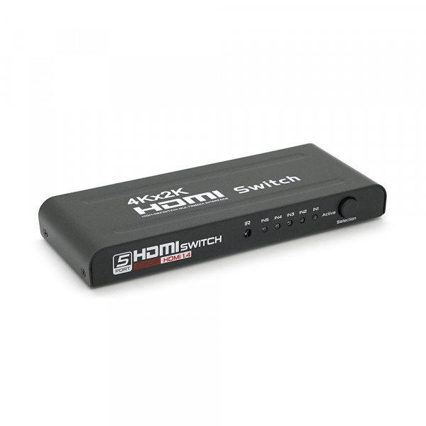 HDMI свіч 3D 4k x 2k, 1080р, 1,4 версія, 5 x 1 портів, Blister
