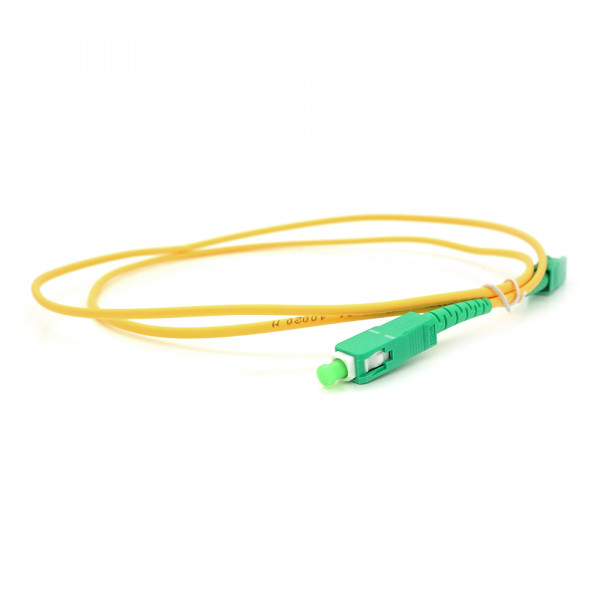 Патчкорд оптичний SC/APC-SC/APC 3.0mm 1 м, оболонка LSZH, ціна за 1 шт