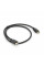 Кабель Merlion HDMI-HDMI HIGH SPEED 0.8m, v1.4, OD-7.5mm, круглий Black, коннектор Black, (Пакет) Q500