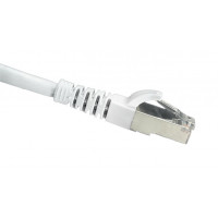 Патч-корд OK-net Кат.6a U/FTP 26AWG Білий 1м
