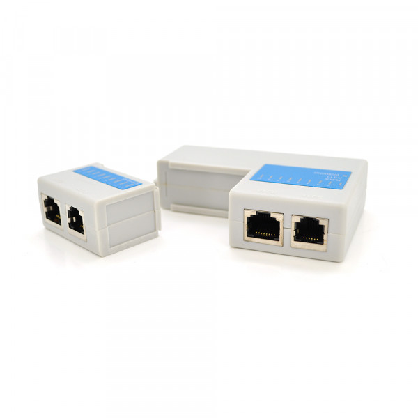 Кабельний тестер Merlion ML7123 RJ45 / RJ12 (без батарейки в комплекті) Q100