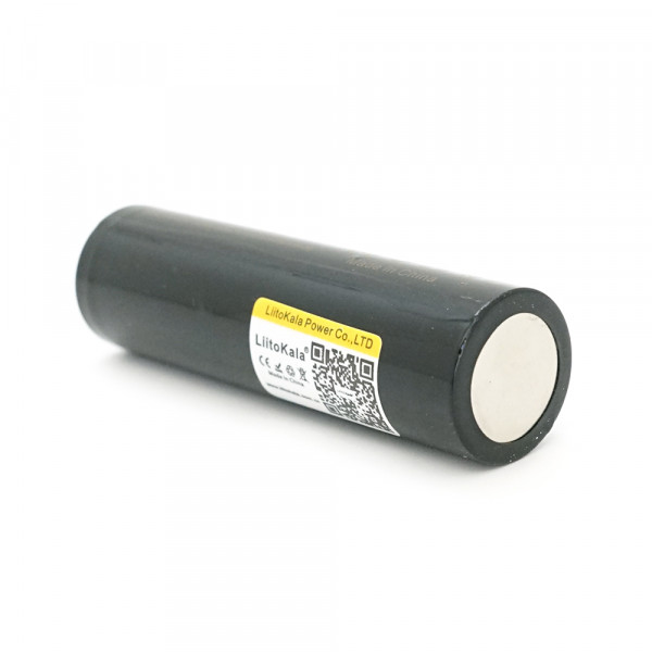 Акумулятор 18650 Li-Ion LiitoKala Lii-34A, 3400mAh (3250-3350mAh), 3.7V (2.75-4.2V), Black, , 2 шт в упаковці, ціна за 1 шт