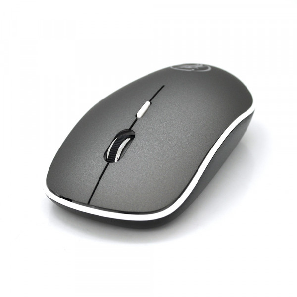 Миша бездротова iMICE G-1600, 4 кнопки, 800/1200/1600 DPI, 2.4Ghz 10м, Windows xp/Vista/Win7/8/10 Mac OS X, 1*AA, Grey, COLOR BOX, Q100