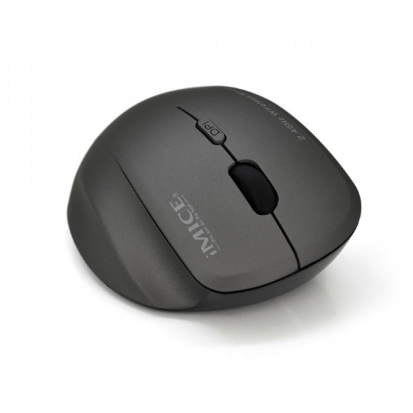 Миша бездротова iMICE G6, 6 кнопок, 800/1200/1600 DPI, 2.4Ghz 10м, Windows xp/Vista/Win7/8/10 Mac OS X, 1*AA, Black, COLOR BOX, Q60