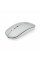 Миша бездротова  E-1300 Luminous, 4 кнопки, 800/1200/1600 DPI, 2.4Ghz 10м, Windows xp/Vista/Win7/8/10 Mac OS X, Rechargable, Silver, BOX, Q60