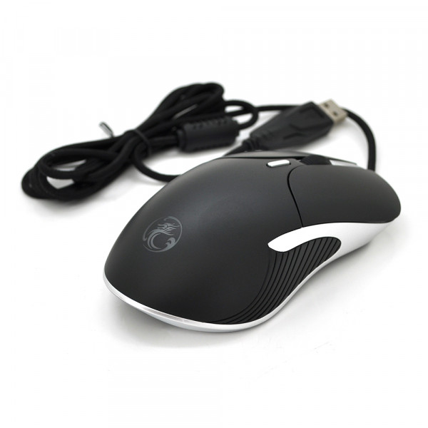 Миша дротова iMICE X6, 6 кнопок, 800/1200/1600/2400/3200/6400 DPI, Led Lighting, 1,8м, Win7/8/10 Mac OS, Black, COLOR BOX, Q60