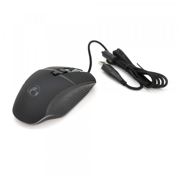 Миша дротова iMICE T91, 8 кнопок, 1200/2400/4800/7200  DPI, Led Lighting, 1,8м, Windows xp/Vista/Win7/8/10 Mac OS X, Black, COLOR BOX, Q40