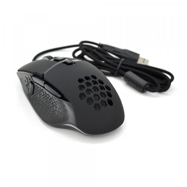 Миша дротова iMICE T90, 8 кнопок, 1200/2400/4800/7200  DPI, Led Lighting, 1,8м, Windows xp/Vista/Win7/8/10 Mac OS X, Black, COLOR BOX, Q40