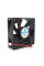 Кулер корпусний Merlion 8025, 80x80x25mm, 12V/0.3A, RPM 1500±10%, 2-pin, Black, OEM