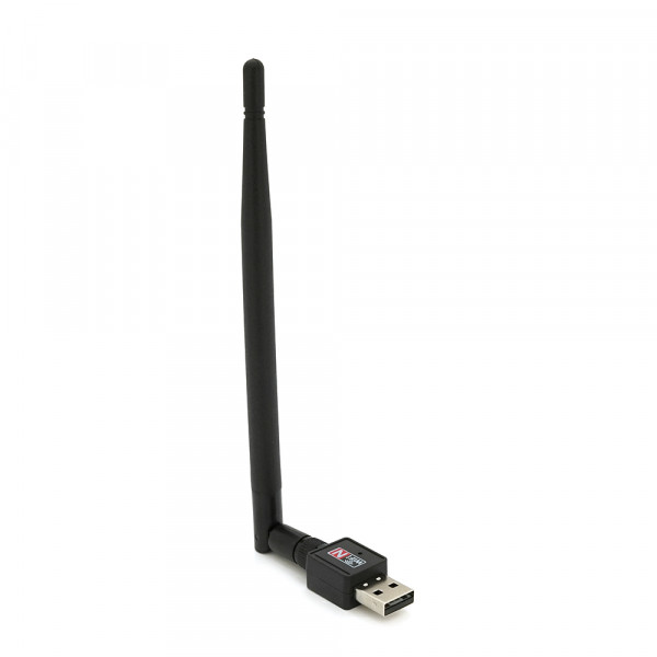 Бездротовий мережевий адаптер з антеною 5DBI Wi-Fi-USB Merlion LV-UW05, RT7601, 802.11bgn, 300MB, 2.4 GHz, WIN7 / XP / Vista / 2K / MAC / LINUX, Blister Q400