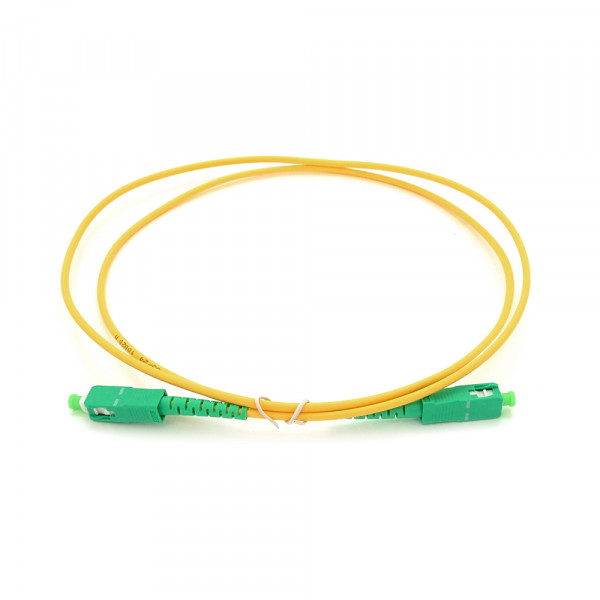 Патчкорд оптичний SC/APC-SC/APC 3.0mm 1 м, оболонка LSZH, ціна за 1 шт