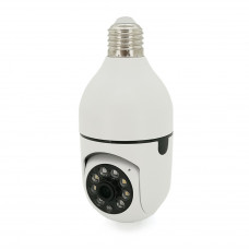 4Мп Wi-Fi відеокамера вулична-внутрішня SD/картка PiPo PP-IPC30D2MP15 PTZ 2.8mm під цоколь Е27 ICSee