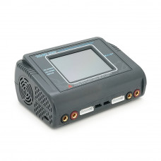 Зарядний пристрій HTRC T240 Duo AC150/DC240Вт, тип АКБ LiPo, LiHv, Li-ion, NiMh, LiFe, Pb, 3.2" Touch screen, 145x105x64mm