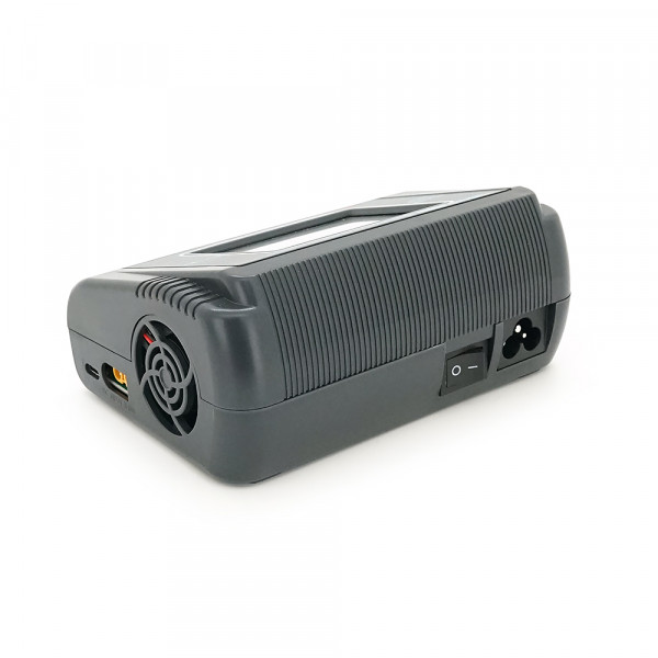 Зарядний пристрій HTRC T240 Duo AC150/DC240Вт, тип АКБ LiPo, LiHv, Li-ion, NiMh, LiFe, Pb, 3.2" Touch screen, 145x105x64mm