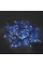 Гірлянда 120LED Дощ (Blue), 1 режим, 3 * 0.5 метра, біла ізоляція, BOX