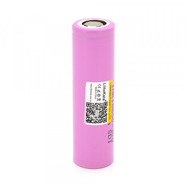 Акумулятор 18650 Li-Ion LiitoKala Lii-30Q, 3000mah (2900-3100mah), 27A, 3.7V (2.5-4.25V), Pink, PVC