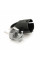 Вилка із заземленням кутова з кільцем, 16A 250V, A112B, Black, Q35