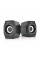 Колонки 2.0 Kisonli A-101S для ПК і ноутбука, USB + 3.5mm, 2x3.5W, 20Hz- 20KHz, Black, BOX, Q80