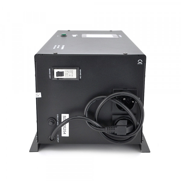 ДБЖ з правильною синусоїдою Europower PSW-EP2000WM12 (1400 Вт) 20А, настінний, під зовнішню АКБ 12В, Q1 595*345*335 15,8 кг