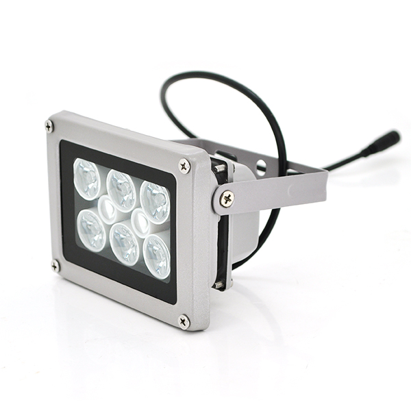 ІЧ-прожектор YOSO. 12V, 16W, 8LED, IP66, 850Нм, кут огляду 60 °, дальність до 30м. 110*86*63мм