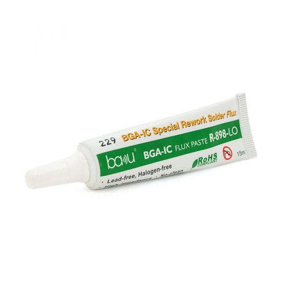 Флюс паста BAKU BA-229, R-898LO, 15ml