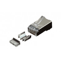 Конектор OK-net RJ-45 Кат.6А FTP 50U із двома вставками упаковка 100 шт. ціна вказана за шт.
