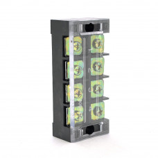 Клемна колодка 4-розрядна TB-4504 45A/600V, переріз дроту 0,5-4,0мм2, 50 шт в упаковці, ціна за штуку