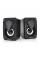 Колонки 2.0 Kisonli L-9090 для ПК і ноутбука, USB + 3.5mm, 2x3W, 20Hz- 20KHz, з вбудованим підсилювачем, Black, BOX, Q60
