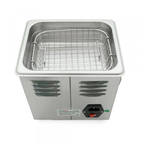Ультразвукова ванна BAKKU BK-1200 з функцією дегазації рідини (1.6L, 60W, 40 kHz, підігрів до 80 гр. C, таймер до 99 хв.)
