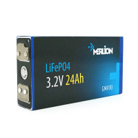 Осередок Merlion 3.2V 24AH для збирання LiFePo4 акумуляторів, (70х27х134) мм, Q20