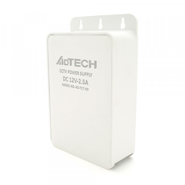 Імпульсний адаптер живлення ADtech 12В 2.5А (30Вт) Plastic Box IP63