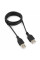 Подовжувач USB 2.0 AM / AF, 1.5m, 1 ферит, чорний Пакет Q250
