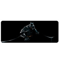 Килимок 300*800 тканинний Бетмен з боковою прошивкою, товщина 2 мм, Black, Пакет
