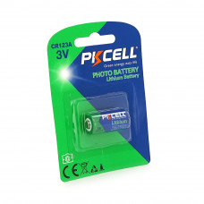 Батарейка літієва PKCELL 3V CR123A Lithium Manganese Battery ціна за блістер, Q8/96
