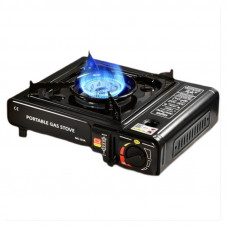 Портативна газова плита BK-155A, Black, Box