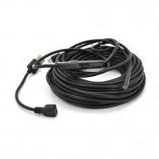Універсальний ендоскоп 3в1 (USB/MicroUSB/Type-C) для смартфона/ПК, камера 5.5мм, м'який кабель 10м, з LED-підсвічуванням, IP67
