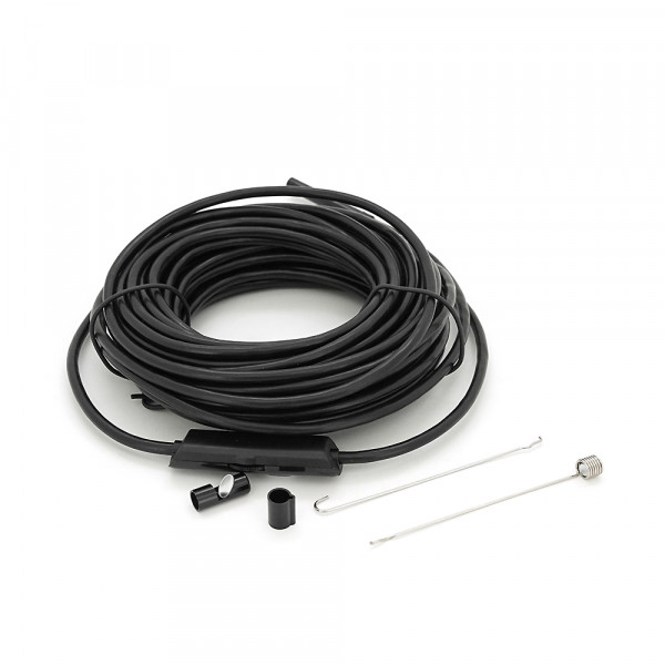 Універсальний ендоскоп 3в1 (USB/MicroUSB/Type-C) для смартфона/ПК, камера 5.5мм, м'який кабель 10м, з LED-підсвічуванням, IP67