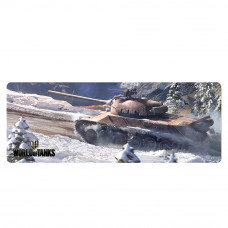 Килимок 300*700 тканинний World of Tanks-24, товщина 2 мм, Mix Color, OEM