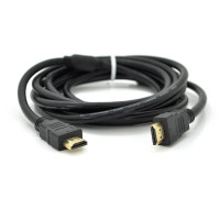 Кабель Ritar PL-HD94 HDMI-HDMI Ultra HD 1080P, 20.0m, v1,4, OD-8.0mm, з фільтром, круглий Black, коннектор Gold, Пакет, Q20