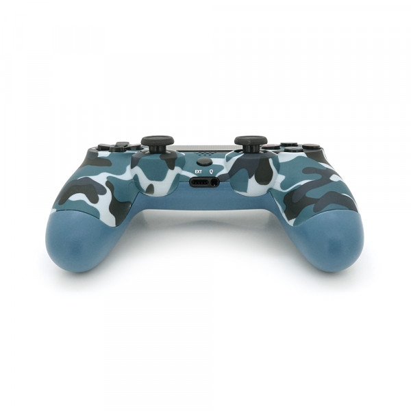 Геймпад Brazzers бездротовий для PS4 Wireless DUALSHOCK 4, роз'єм для навушників, LED light bar, Blue, 3.7V, 600mAh, Blister-box