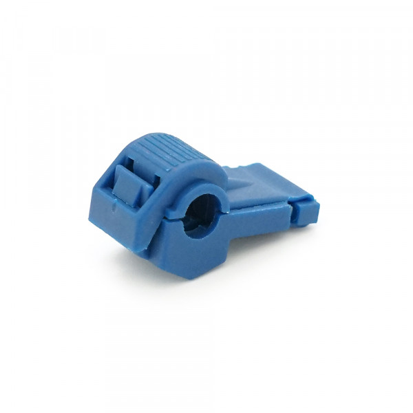 Клеми T-образні обжимні швидкого монтажу, T2+MDFN2-250, 105°C, 15A/600V, Blue