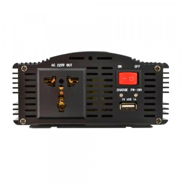 Інвертор напруги UKC 1800ВА(900Вт)+CHARGE 20A, 12/220V approximated, 1 універсальна розетка, Box