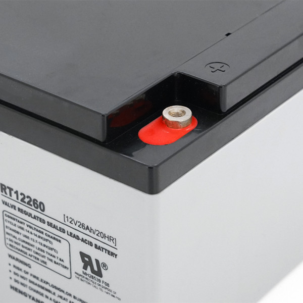 Акумуляторна батарея AGM RITAR RT12260, Gray Case, 12V 26.0Ah  (166 х 178 х125 ) Q1