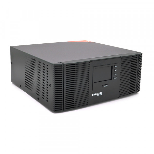 Гібридний інвертор BRAZZERS BRZ-SOLAR-1500, 1500VA/1200W, 24V, ток заряда 10/20A, inverter100-290V, UPS145-275V, MPPT 30А(20-32)